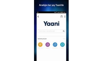 Yaani : Türkiye’nin Arama Motoru for Android - Download the APK from Habererciyes